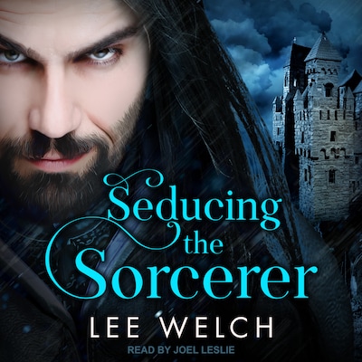 Seducing the Sorcerer – omslag til lydbogen af Lee Welch