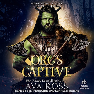 Orc's Captive – omslag til lydbogen af Ava Ross