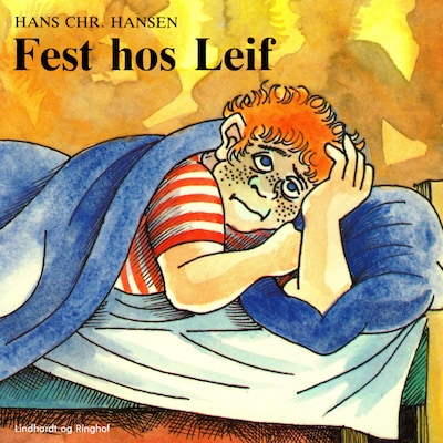 Fest hos Leif – omslag til lydbogen af Hans Christian Hansen