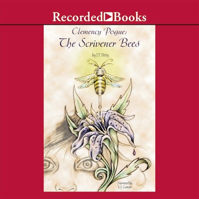 The Scrivener Bees – omslag til lydbogen af J.T. Petty