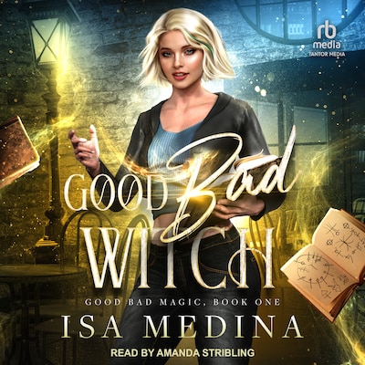 Good Bad Witch – omslag til lydbogen af Isa Medina