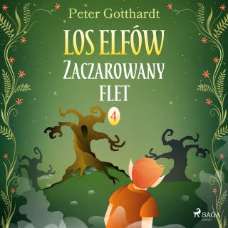 Los Elfów 4: Zaczarowany flet – okładka audiobooka, autor Peter Gotthardt