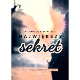 Największy sekret – okładka audiobooka, autor Radosław Rafał MSF