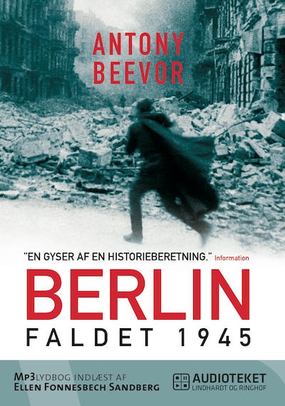 Berlin - Faldet, 1945 – omslag til lydbogen af Antony Beevor