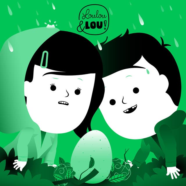 Dino de Pino – omslag van het luisterboek van Loulou en Lou
