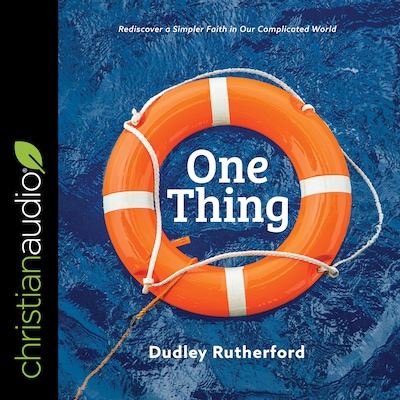 One Thing – omslag til lydbogen af Dudley Rutherford