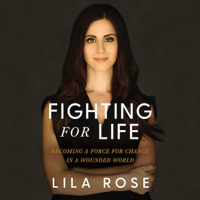 Fighting for Life – omslag til lydbogen af Lila Rose