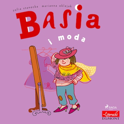 Basia i moda – okładka audiobooka, autor Zofia Stanecka