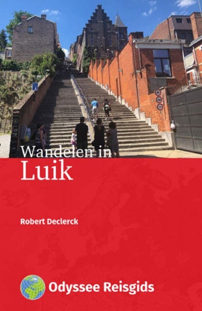 Wandelen in Luik – omslag van het luisterboek van Robert Declerck