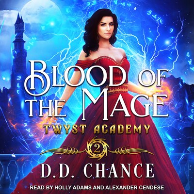 Blood of the Mage – omslag til lydbogen af D.D. Chance