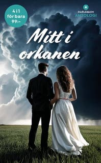 Mitt i orkanen – omslag till ljudboken av Amy Andrews,Melissa McClone,Meredith Webber,Scarlet Wilson