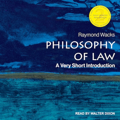 Philosophy of Law – omslag til lydbogen af Raymond Wacks
