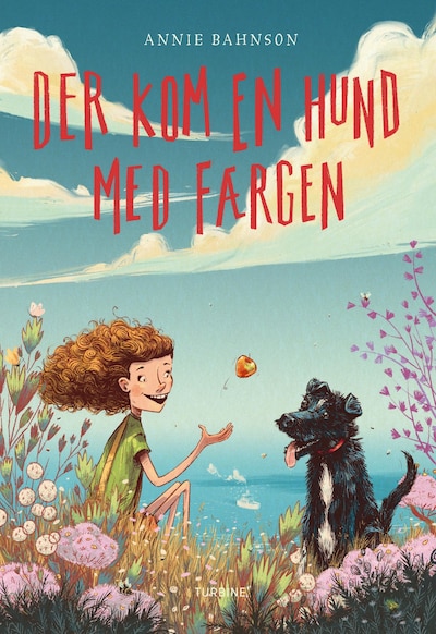 Der kom en hund med færgen – omslag til lydbogen af Annie Bahnson