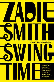 Swing time – omslag till ljudboken av Zadie Smith
