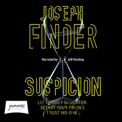 Suspicion – omslag til lydbogen af Joseph Finder