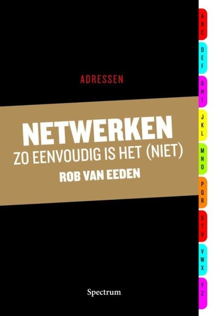 Netwerken: zo eenvoudig is het (niet) – omslag van het luisterboek van Rob van Eeden