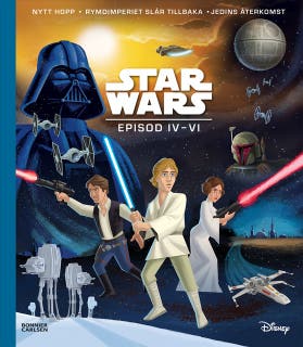 Star Wars. Episod IV-VI bilderbokssamling – omslag till ljudboken
