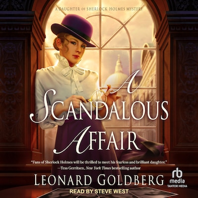 A Scandalous Affair – omslag til lydbogen af Leonard Goldberg