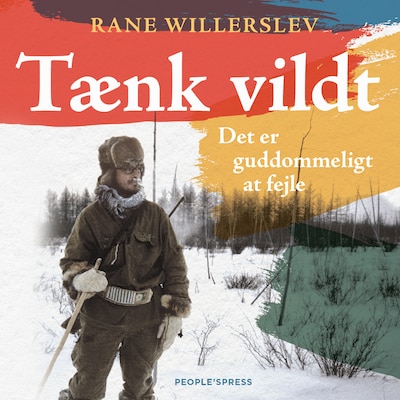 Tænk vildt – omslag til lydbogen af Rane Willerslev