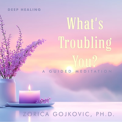 What's Troubling You? – omslag til lydbogen af Zorica Gojkovic Ph.D.