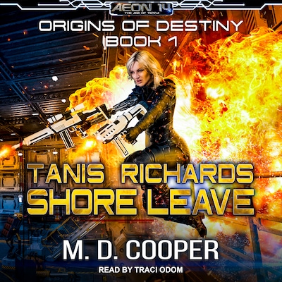 Tanis Richards – omslag til lydbogen af M. D. Cooper
