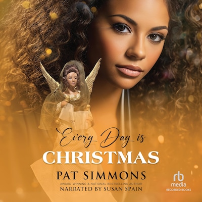 Every Day is Christmas – omslag til lydbogen af Pat Simmons