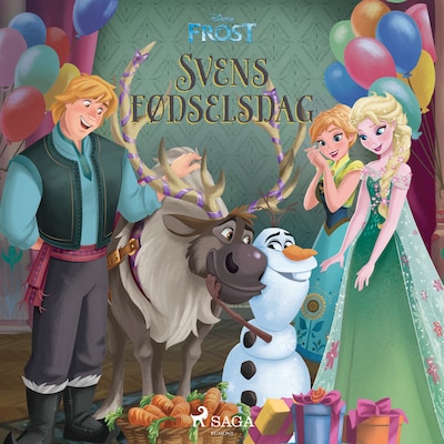 Frost - Svens fødselsdag – omslag til lydbogen af Disney