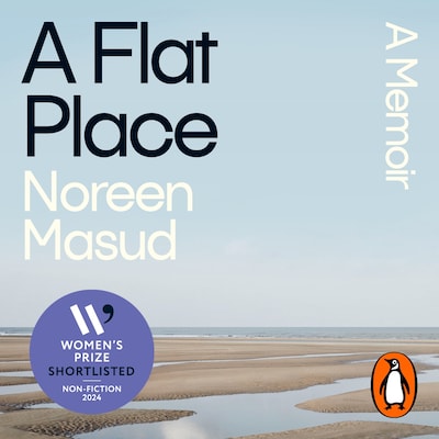 A Flat Place – omslag til lydbogen af Noreen Masud