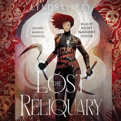 The Lost Reliquary – omslag til lydbogen af Lyndsay Ely