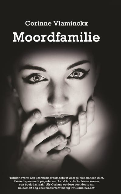Moordfamilie – omslag van het luisterboek van Corinne Vlaminckx