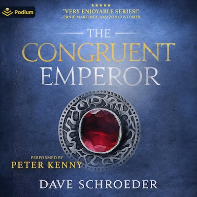 The Congruent Emperor – omslag til lydbogen af Dave Schroeder