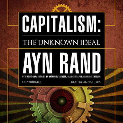 Capitalism – omslag til lydbogen af Ayn Rand
