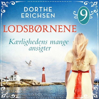 Kærlighedens mange ansigter – omslag til lydbogen af Dorthe Erichsen