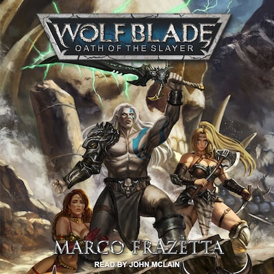 Wolf Blade – omslag til lydbogen af Marco Frazetta