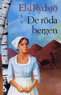 De röda bergen – omslag till ljudboken av Elsi Rydsjö