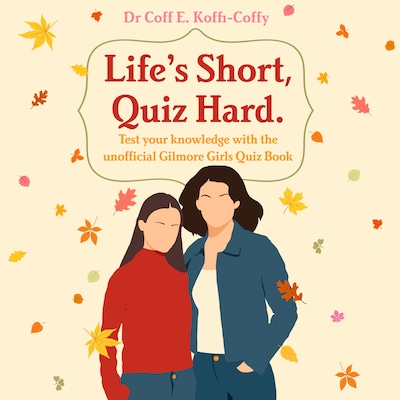 Life's Short, Quiz Hard – omslag til lydbogen af Coff E. Koffi-Coffy
