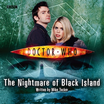 Doctor Who: The Nightmare Of Black Island – omslag til lydbogen af Mike Tucker