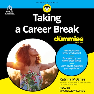 Taking A Career Break For Dummies – omslag til lydbogen af Katrina McGhee