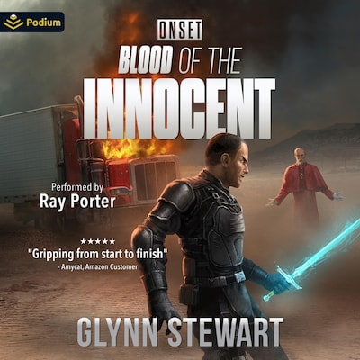 Blood of the Innocent – omslag til lydbogen af Glynn Stewart