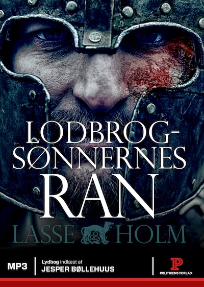 Lodbrogsønnernes ran – omslag til lydbogen af Lasse Holm