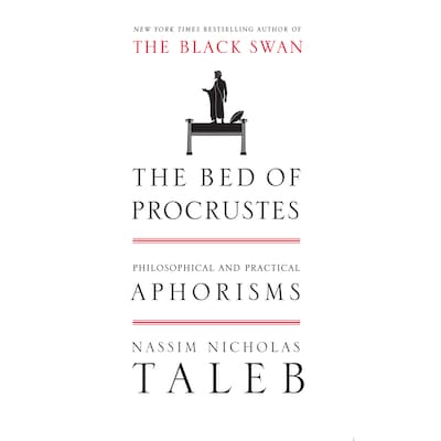 The Bed of Procrustes – omslag til lydbogen af Nassim Nicholas Taleb