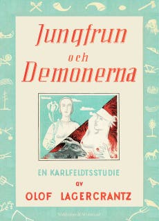 Jungfrun och demonerna : en Karlfeldtstudie – omslag till ljudboken av Olof Lagercrantz
