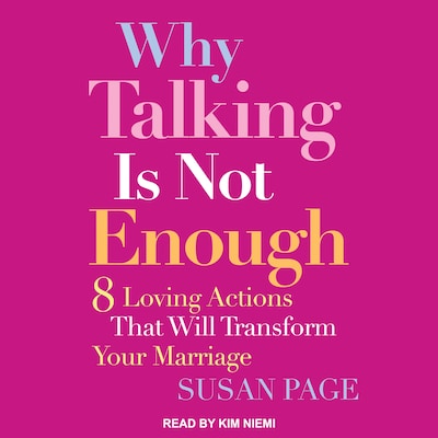 Why Talking Is Not Enough – omslag til lydbogen af Susan Page