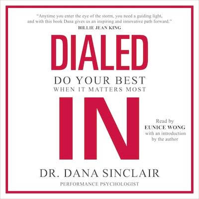 Dialed In – omslag til lydbogen af Dana Sinclair