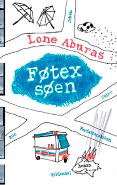 Føtexsøen – omslag til lydbogen af Lone Aburas