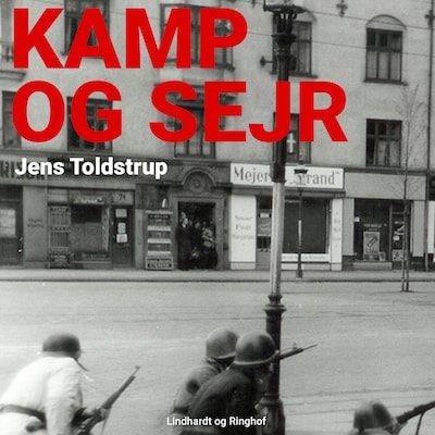 Kamp og sejr – omslag til lydbogen af Jens Toldstrup