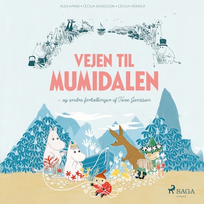 Vejen til Mumidalen - og andre fortællinger af Tove Jansson – omslag til lydbogen af Tove Jansson