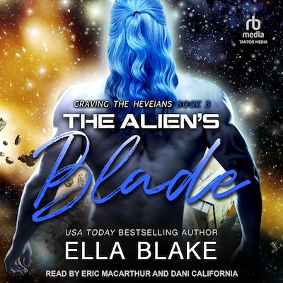 The Alien's Blade – omslag til lydbogen af Ella Blake