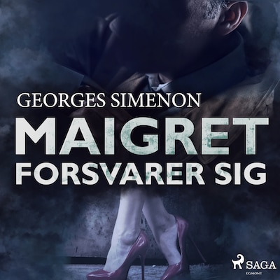 Maigret forsvarer sig – omslag til lydbogen af Georges Simenon
