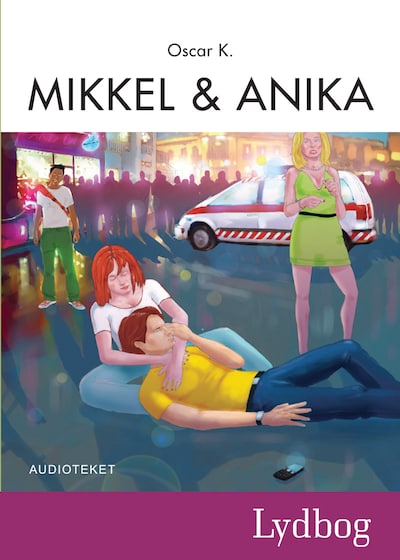 Mikkel og Anika - Den sjette Mikkelbog – omslag til lydbogen af Oscar K.